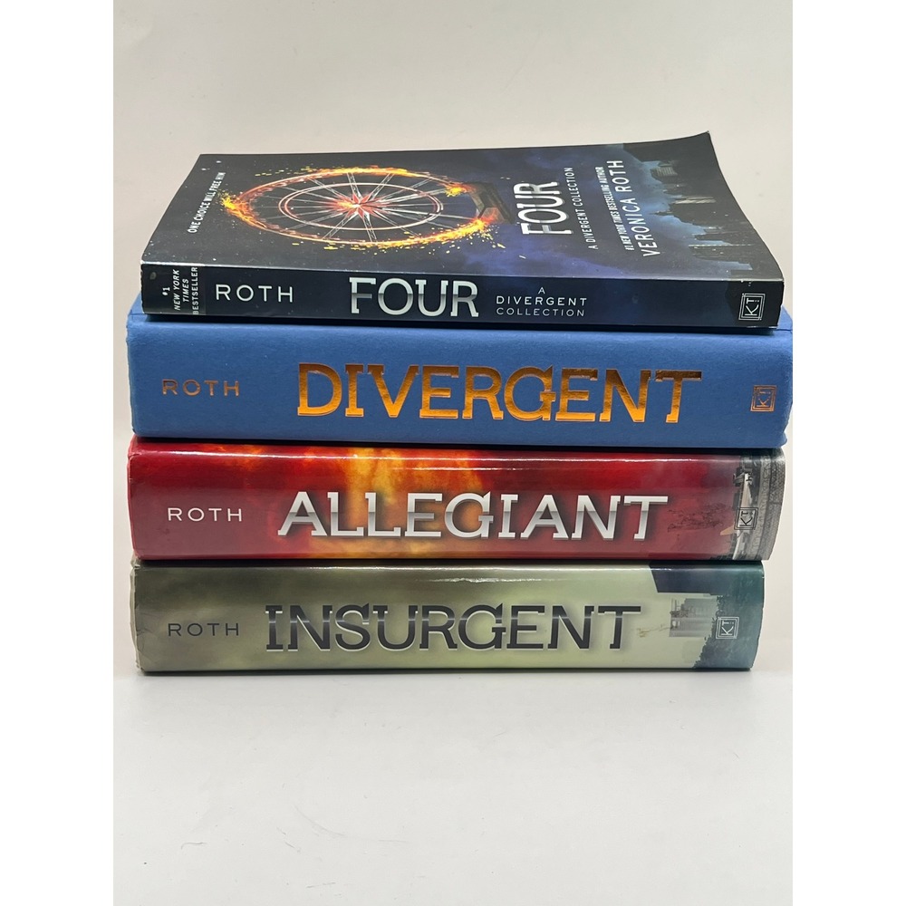 Divergent Harback Series FOUR book Bonus Four Paperback Veronica Roth